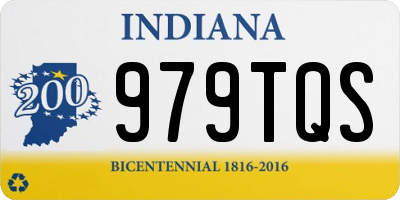 IN license plate 979TQS