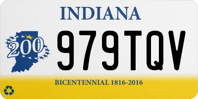 IN license plate 979TQV