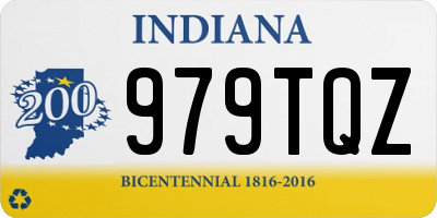 IN license plate 979TQZ