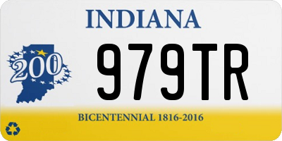 IN license plate 979TR