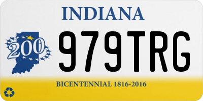 IN license plate 979TRG