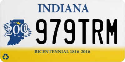 IN license plate 979TRM