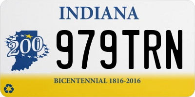 IN license plate 979TRN