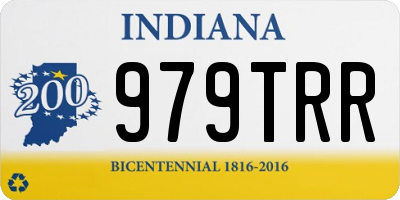 IN license plate 979TRR