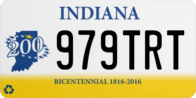 IN license plate 979TRT