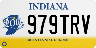 IN license plate 979TRV