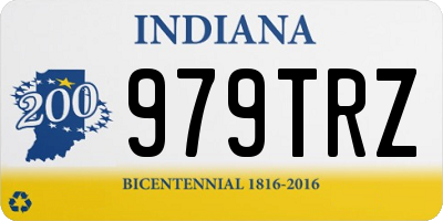 IN license plate 979TRZ