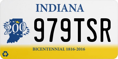 IN license plate 979TSR