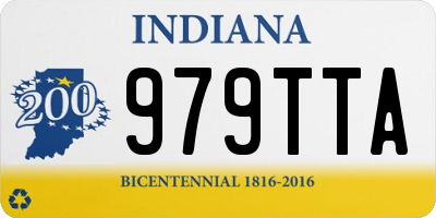 IN license plate 979TTA