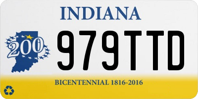 IN license plate 979TTD