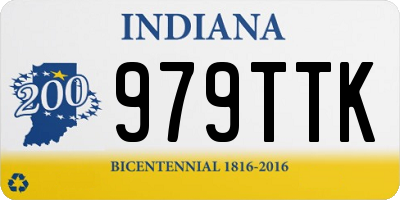 IN license plate 979TTK
