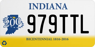 IN license plate 979TTL