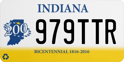 IN license plate 979TTR
