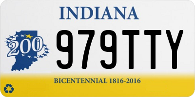 IN license plate 979TTY