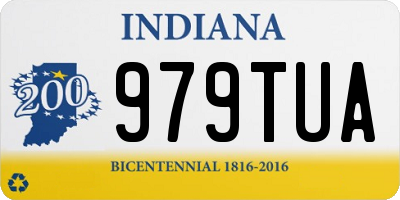 IN license plate 979TUA