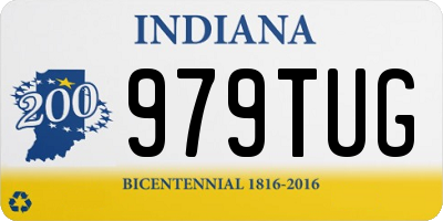 IN license plate 979TUG