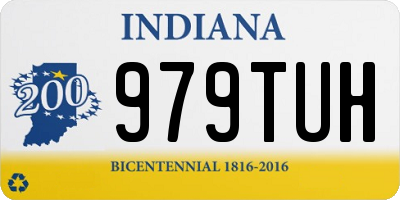 IN license plate 979TUH
