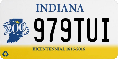 IN license plate 979TUI