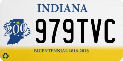 IN license plate 979TVC