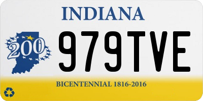 IN license plate 979TVE