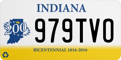 IN license plate 979TVO