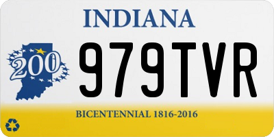 IN license plate 979TVR
