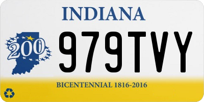 IN license plate 979TVY