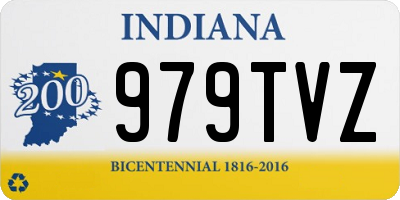 IN license plate 979TVZ