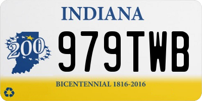 IN license plate 979TWB