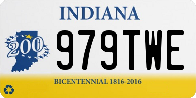 IN license plate 979TWE