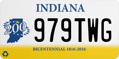 IN license plate 979TWG