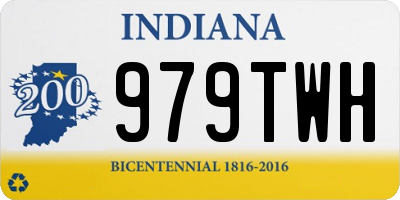 IN license plate 979TWH