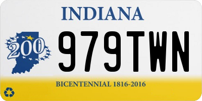 IN license plate 979TWN