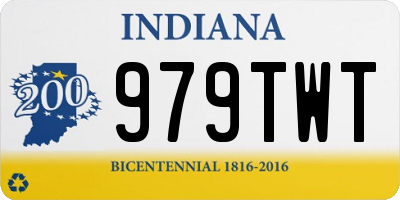 IN license plate 979TWT