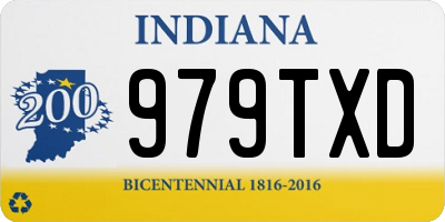 IN license plate 979TXD