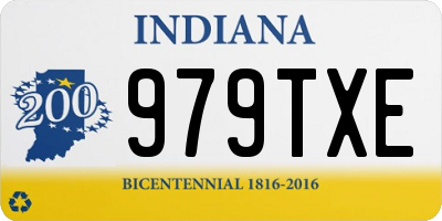 IN license plate 979TXE