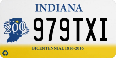 IN license plate 979TXI