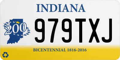 IN license plate 979TXJ