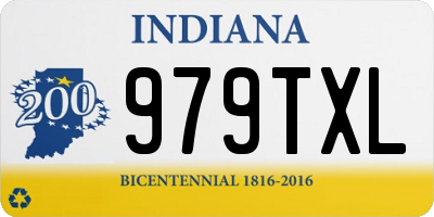 IN license plate 979TXL