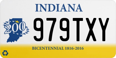IN license plate 979TXY