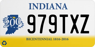 IN license plate 979TXZ