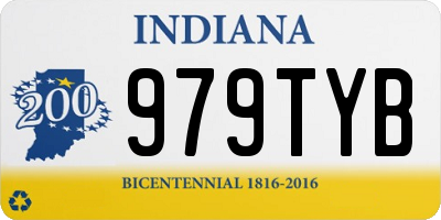 IN license plate 979TYB