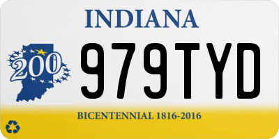 IN license plate 979TYD