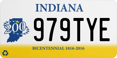 IN license plate 979TYE