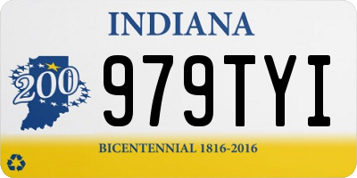 IN license plate 979TYI
