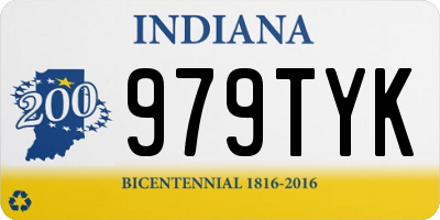 IN license plate 979TYK