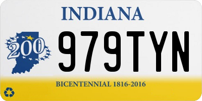 IN license plate 979TYN