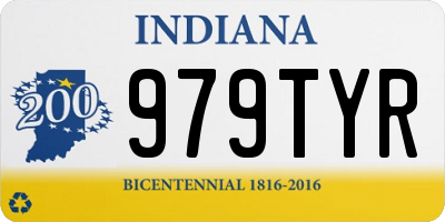 IN license plate 979TYR