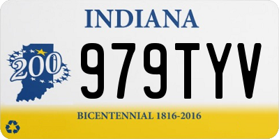 IN license plate 979TYV