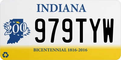 IN license plate 979TYW